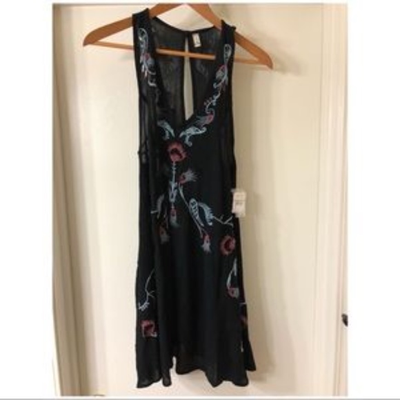 Free People Adelaide Festival Slipdress in Black - Picture 8 of 13